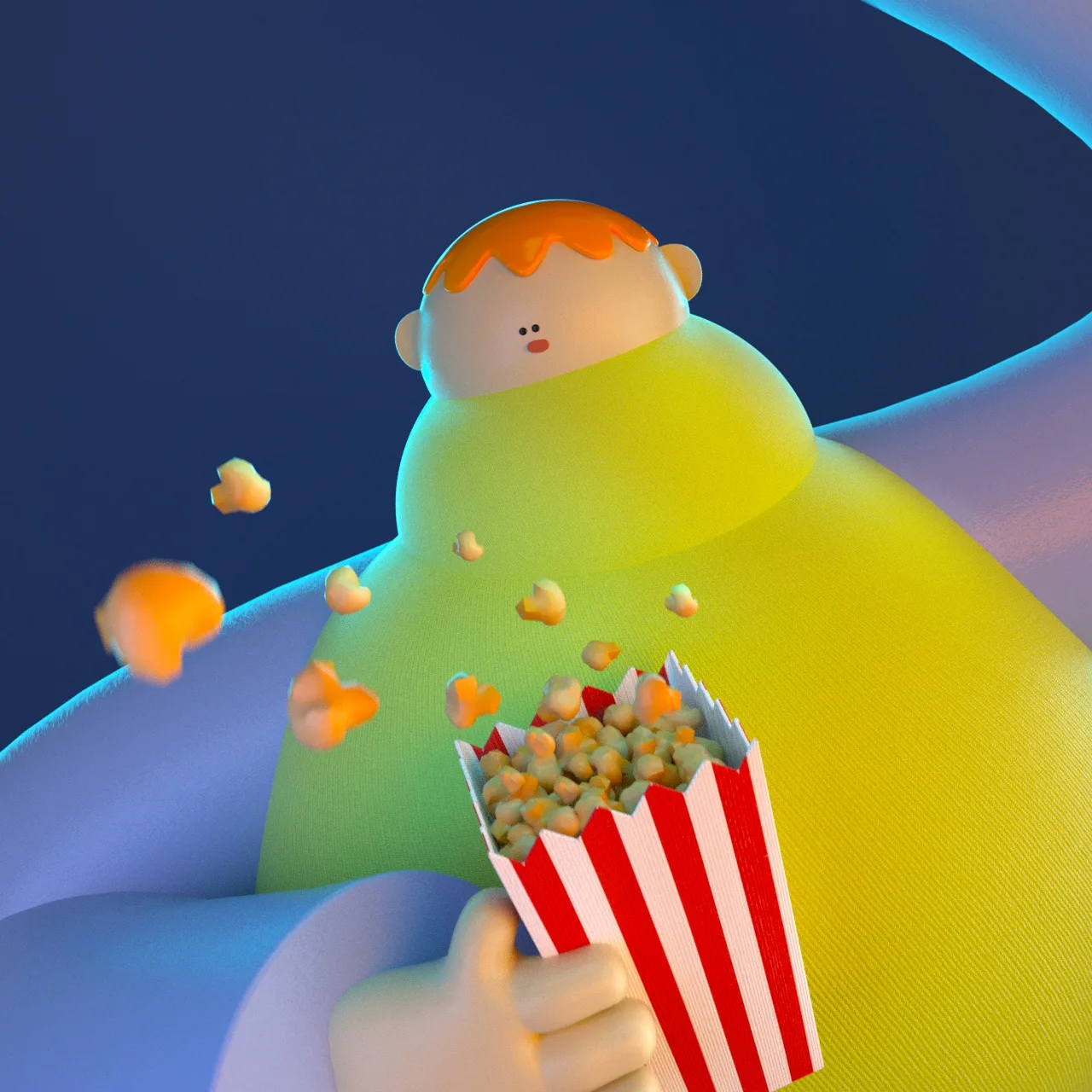WAAA... MY POPCORN